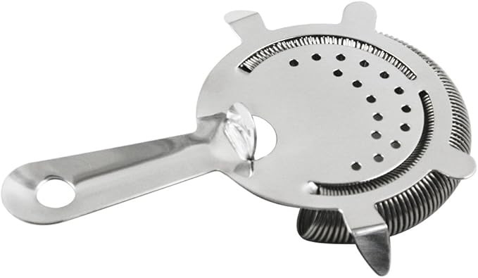 نمای پشت استرینر فنردار از جنس استیل