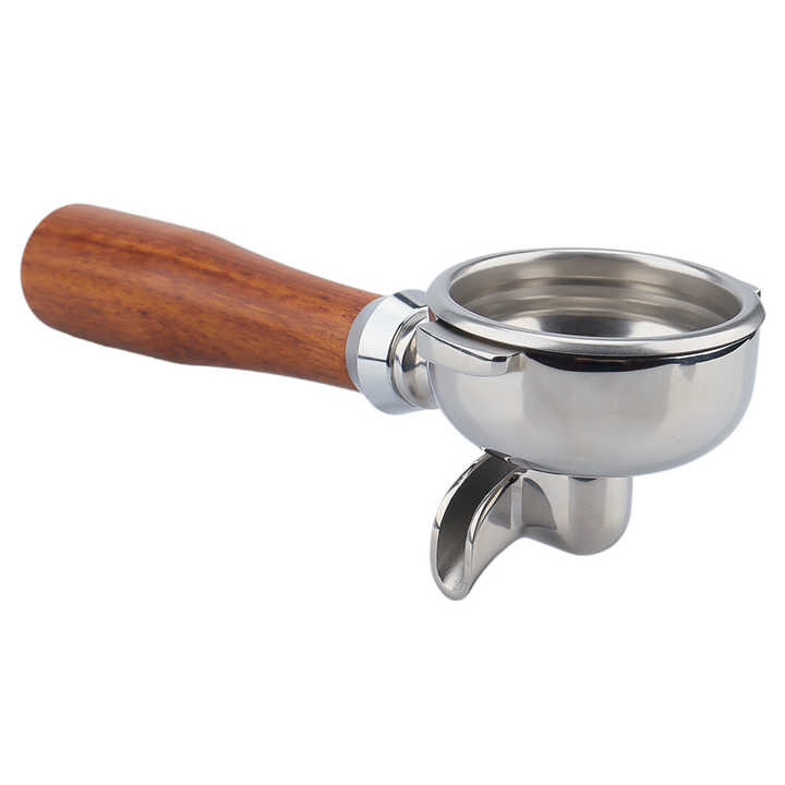 نمای کناری پرتافیلتر استیل ۵۸ میلیمتری