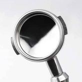 نمای بالا از بسکت کور استیل براق