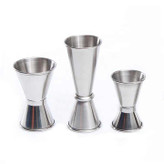 مجموعهای از جیجرهای استیل در سایزهای مختلف