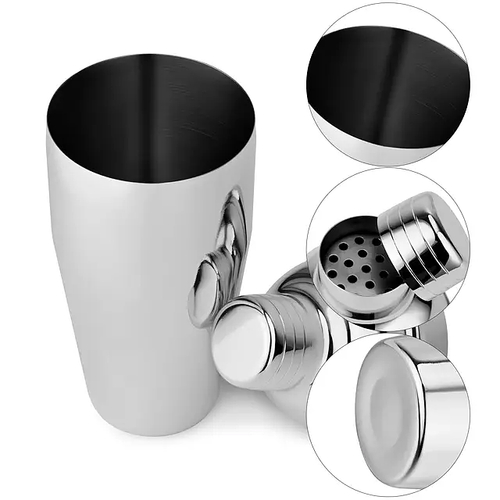 نمای نزدیک از فیلتر داخلی و درپوش شیکر نوشیدنی