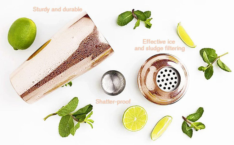 قطعات باز شده شیکر رزگلد