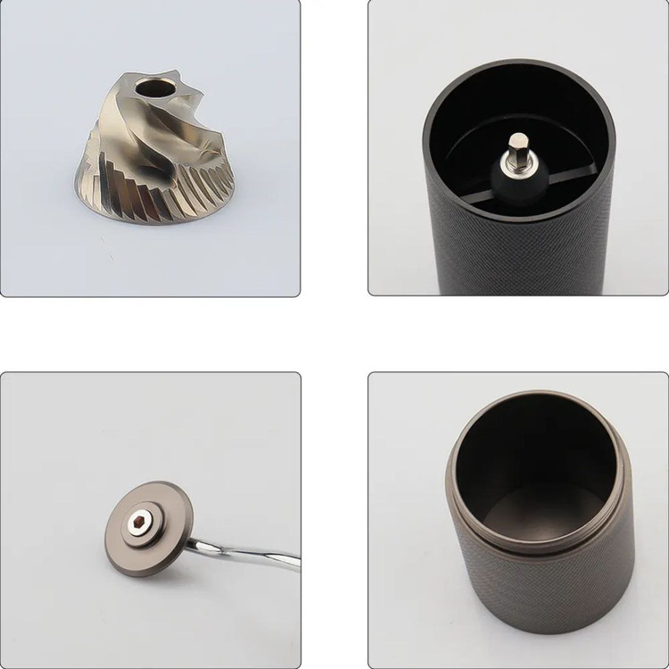 اجزای داخلی و تیغه آسیاب قهوه دستی