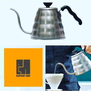 کتل استیل دماسنج دار مخصوص قهوه با لوله باریک