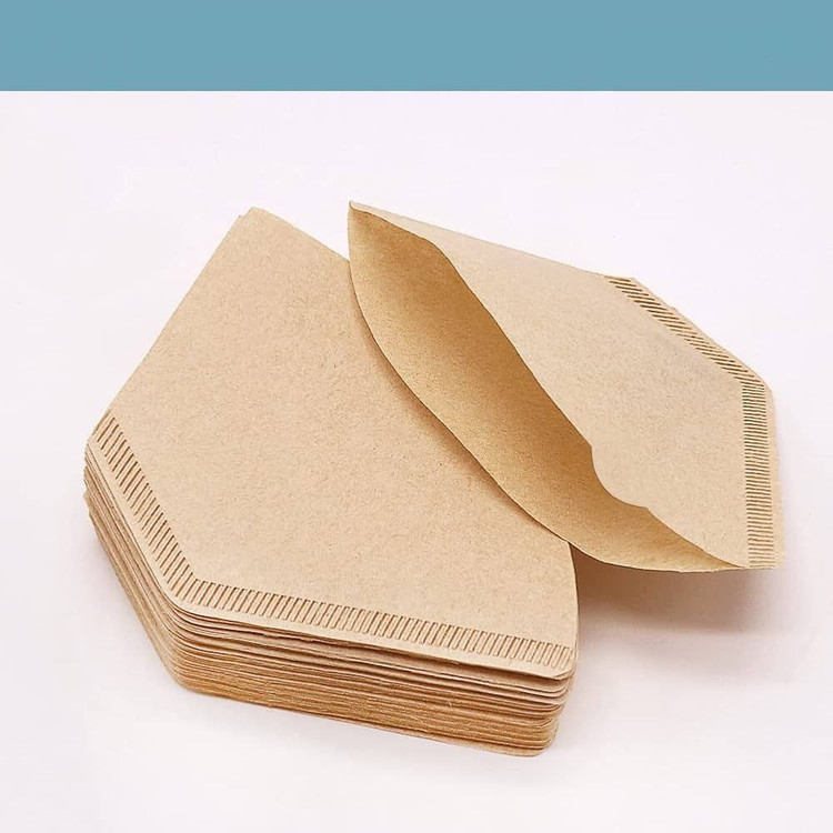 فیلتر کاغذی قهوه طبیعی بدون کلر بسته 40 عددی