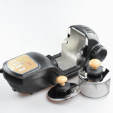 نمایش رستر برقی و جدا شدن قسمت مخزن استیل قهوه