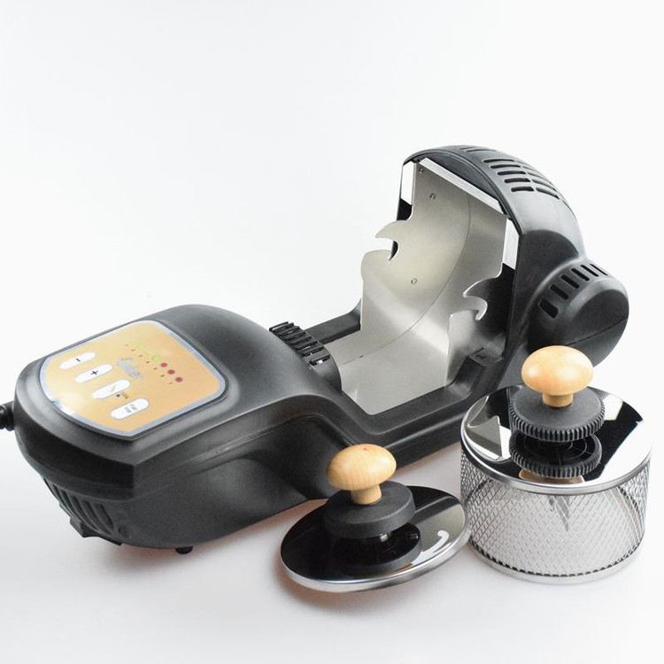 نمایش رستر برقی و جدا شدن قسمت مخزن استیل قهوه