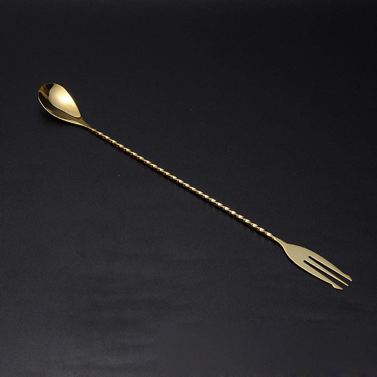 نمایش تال اسپون یا همان قاشق بلند دو سر در تصویر مشکی