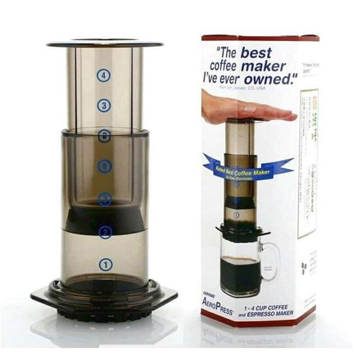 دم افزار ایروپرس در کنار جعبه و نمای کامل