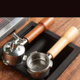 پرتافیلتر دوناودونی ۵۱ میلیمتری دسته بلند چوبی رنگ چوب روشن