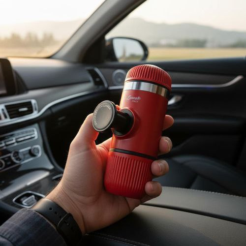 اسپرسوساز پرتابل Luwak Italy دوکاره، مناسب کمپینگ و سفر