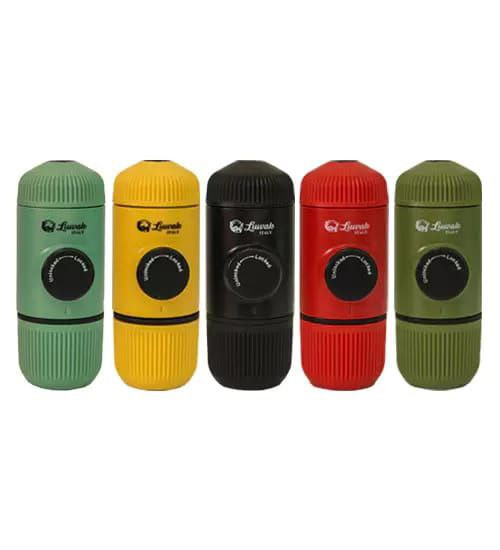 اسپرسوساز دستی لوواک مجهز به سیستم دوکاره پودر و کپسول در پنج رنگ جذاب