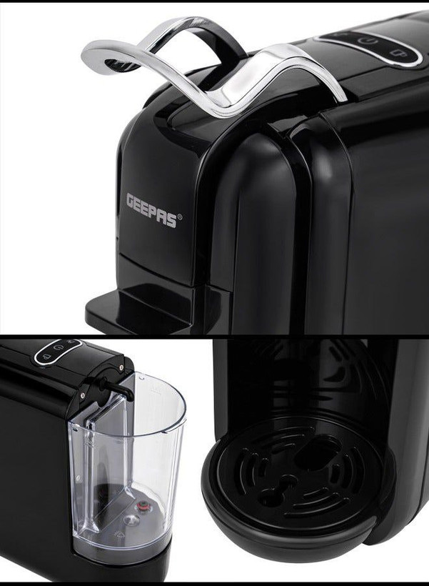 نمای کامل جعبه قهوهساز کپسولی جیپاس 4in1 مناسب استفاده خانگی و اداری